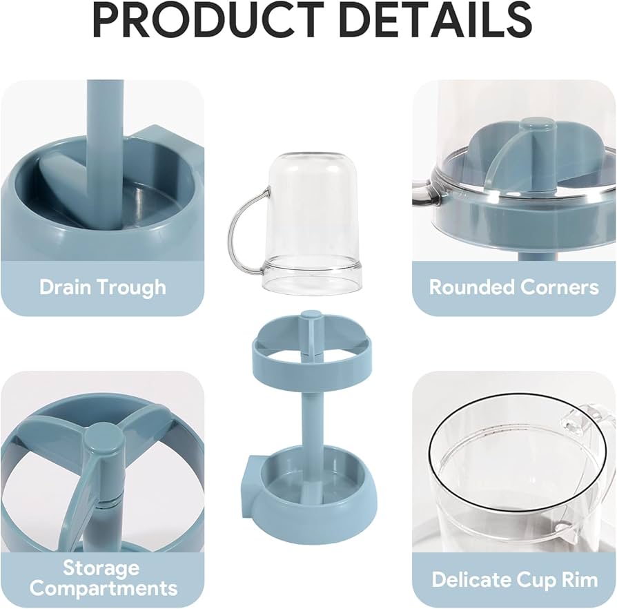 Toothbrush Holder With Wash Cup, Toothbrush And Toothpaste Holders, Bathroom Shelf Toothbrush Storage Rack, Toothpaste Holder Storage Case Toothbrush Holder With Wash Cup, Toothbrush And Toothpaste Holders, Bathroom Shelf Toothbrush Storage Rack, Toothpaste Holder Storage Case